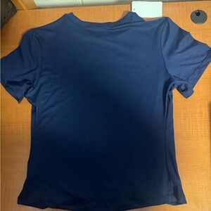 AYWA: Two Piece Set (TOP ONLY) Navy Blue! Size Medium